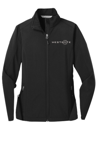 Port Authority Ladies Soft Shell Black Jacket